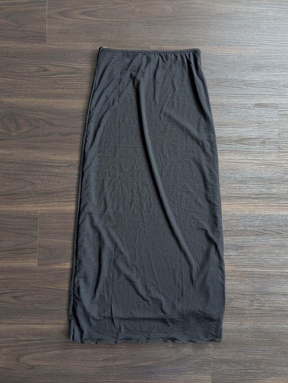 NWT Derek Heart Black Maxi Skirt Medium Goth Whimsigoth Witchy Y2K Grunge Summer - Picture 6 of 8